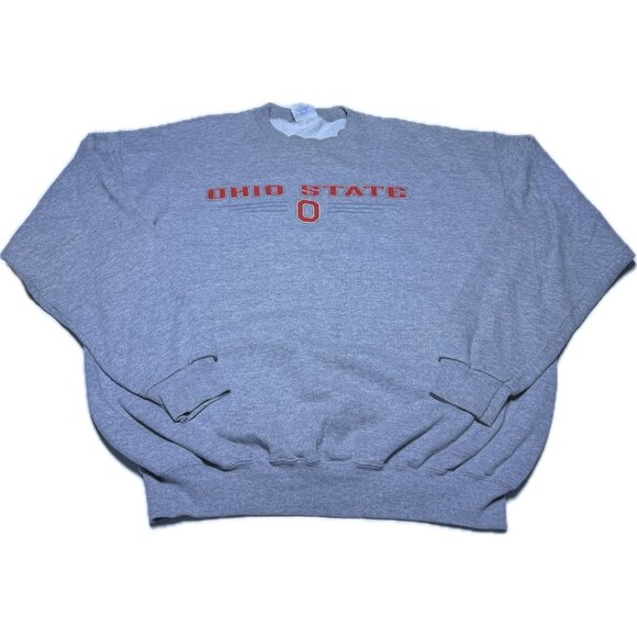 Vintage Santee Ohio State University Sweatshirt Pullover MADE IN USA XL - Picture 1 of 8